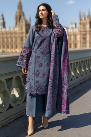 Rang Rasiya Carnation Shawl Edit Rrse 10 Winter Collection