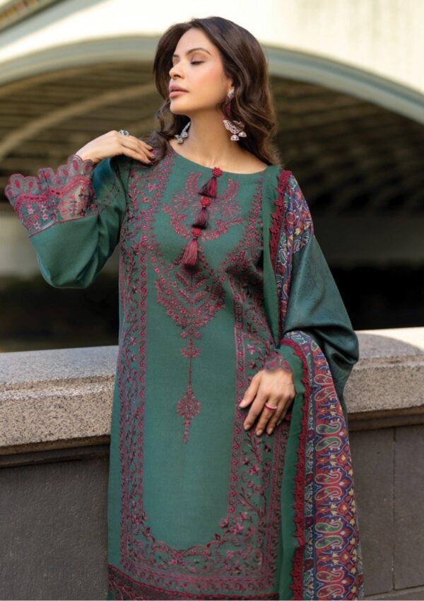 Rang Rasiya Carnation Shawl Edit Rrse 12 Winter Collection