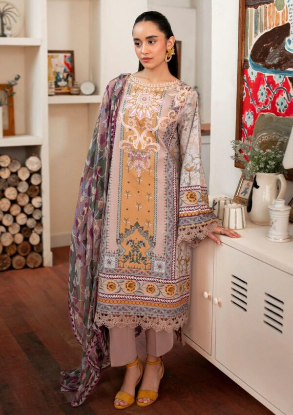 Roheenaz Selene Fall Rs 07 A Honey Winter Collection