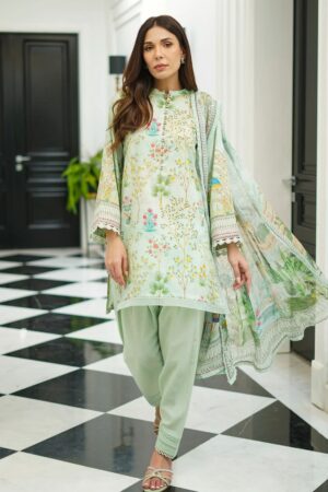 Sahar - Print Edit CA-24-V1-02 Print Edit - 3 Piece Unstitched Winter Collection