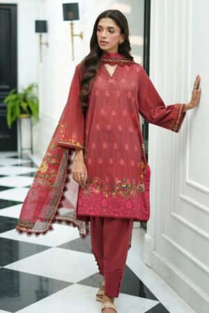 Sahar - Print Edit CA-24-V1-07 Print Edit - 3 Piece Unstitched Winter Collection