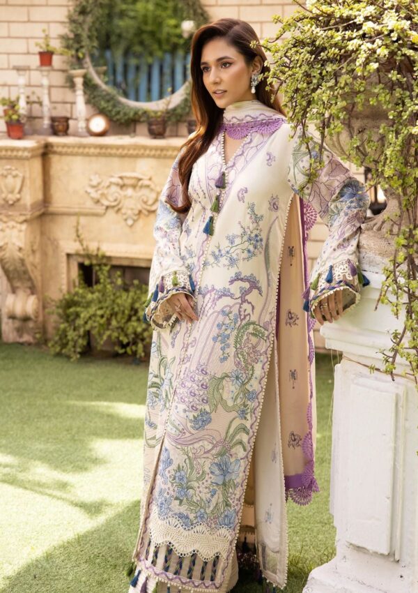 Tessa Embroidered Tjg 05 Glacial Grace Winter Collection