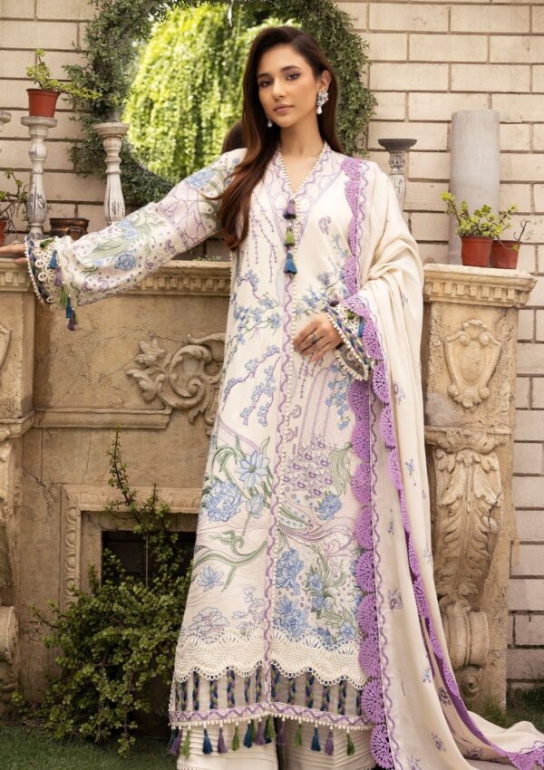 Tessa Embroidered Tjg 05 Glacial Grace Winter Collection