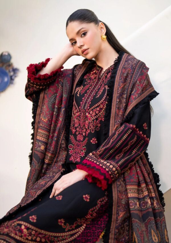 Xenia Dhoop Kinaray Dk 03 Siyah Winter Collection