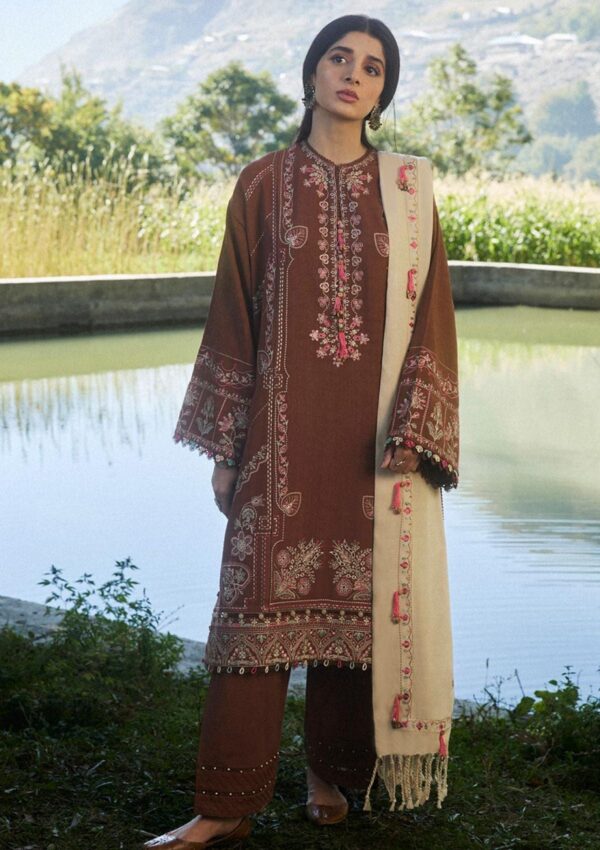 Zaha Unstitched Winter Zuw 14 Winter Collection