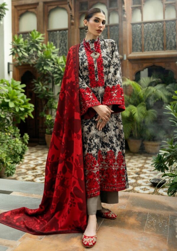 Zainab Chottani Winter Shawls Zc 04 Zemestan Winter Collection