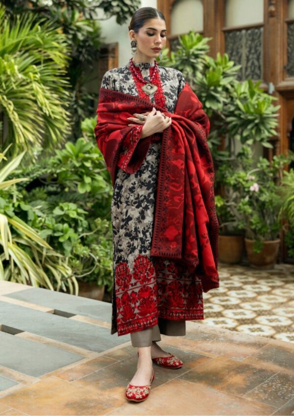 Zainab Chottani Winter Shawls Zc 04 Zemestan Winter Collection