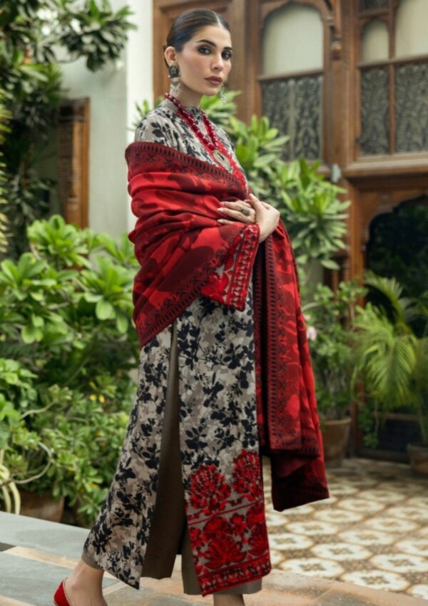 Zainab Chottani Winter Shawls Zc 04 Zemestan Winter Collection