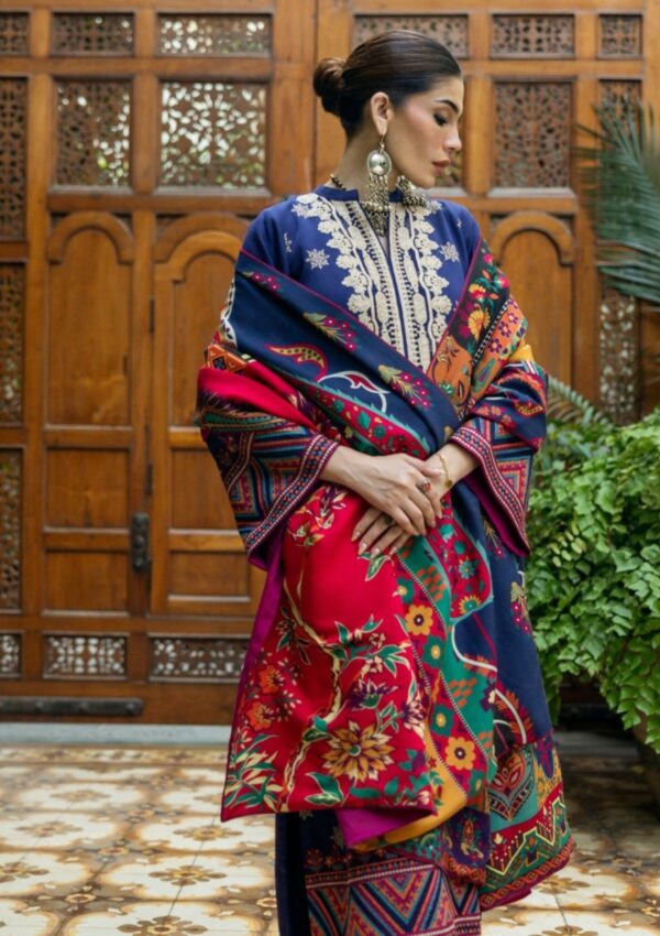 Zainab Chottani Winter Shawls Zc 05 Maya Winter Collection