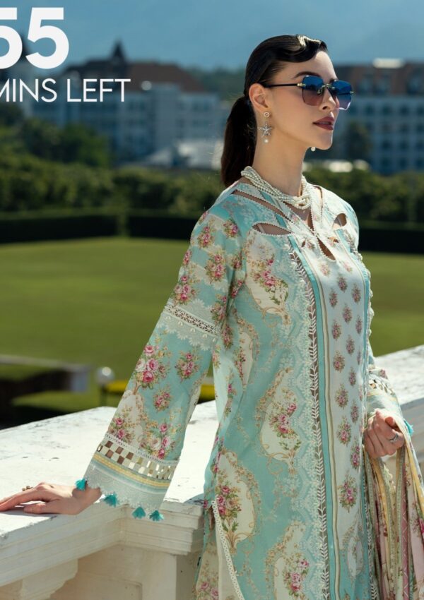 Elaf Premium Prints Epe 03b Dahlia Dream Lawn Collection