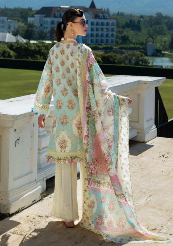 Elaf Premium Prints Epe 03b Dahlia Dream Lawn Collection