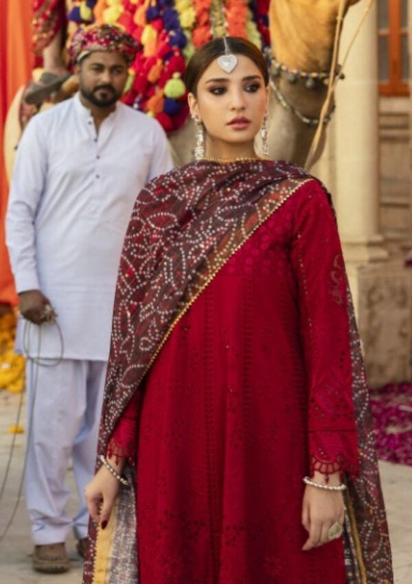 Al Zohaib Bandhani The Tales Of Jaipur Az 04 Lawn Collection