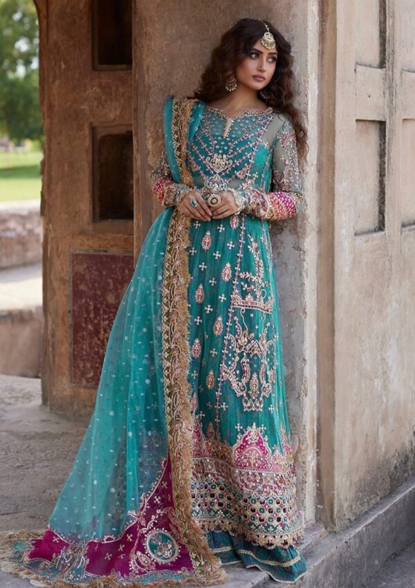 Qalamkar Shadmani Luxury Sh 03 Sama Formal Collection