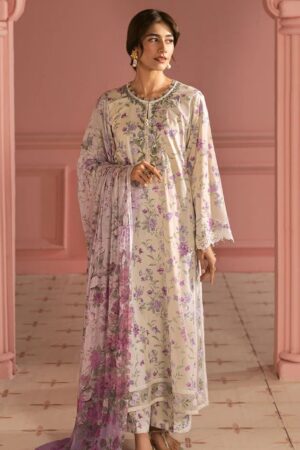 Cross Stitch Premium Lilac Bloom Lawn Collection