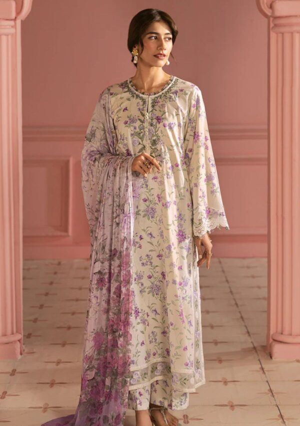 Cross Stitch Premium Lilac Bloom Lawn Collection