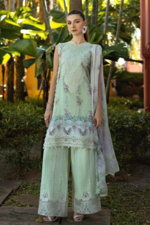 Elaf Premium Signature Embroidered Ets 1a Aria Lawn Collection