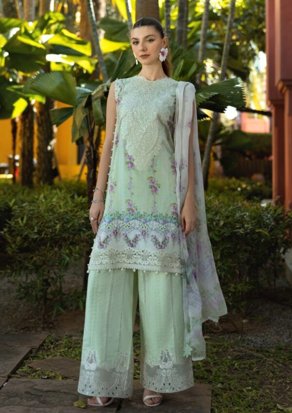 Elaf Premium Signature Embroidered Ets 1a Aria Lawn Collection