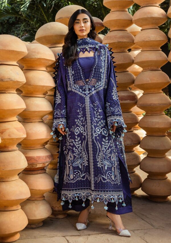 Akbar Aslam Alessandra D 152 Oceira Lawn Collection