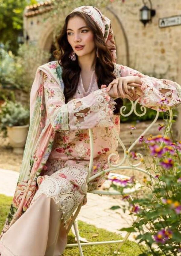 Elaf Premium Print Chikankari Elk 04b True Love Lawn Collection