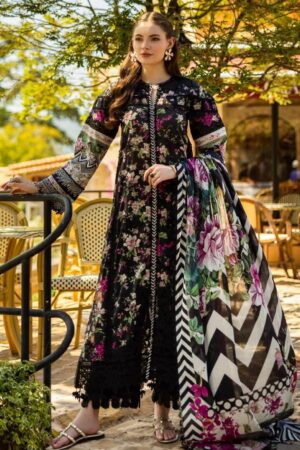 Elaf Premium Print Chikankari Elk 05a Belleza Lawn Collection