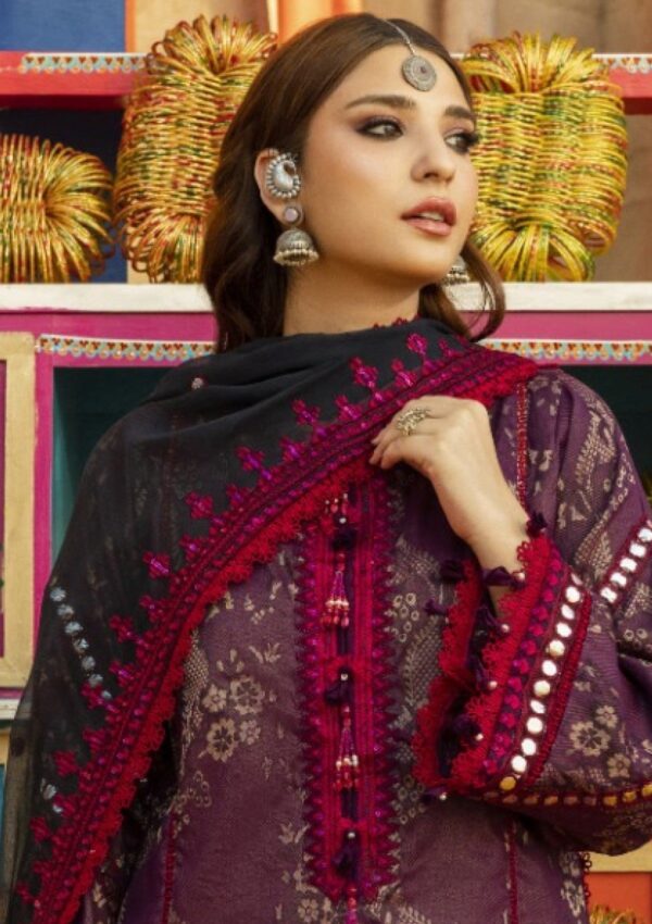 Al Zohaib Bandhani The Tales Of Jaipur Az 07 Lawn Collection