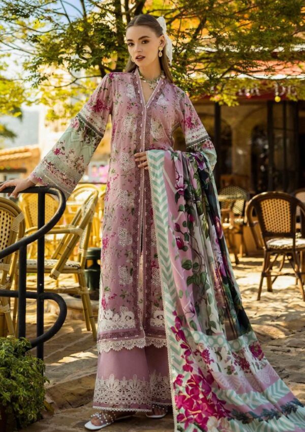 Elaf Premium Print Chikankari Elk 05b Fia Lawn Collection