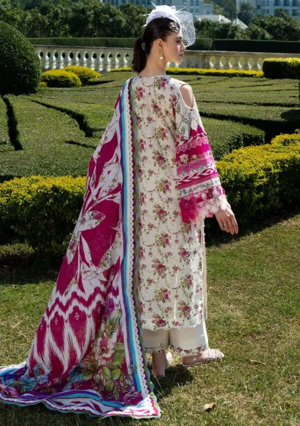 Elaf Premium Prints Epe 05a Queen Garnet Lawn Collection