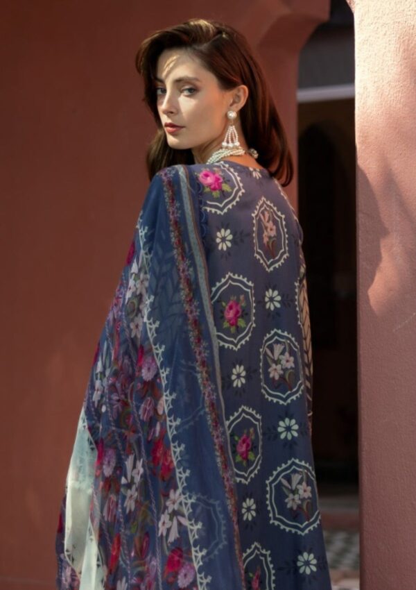 Elaf Premium Signature Embroidered Ets 4a Sylvie Lawn Collection