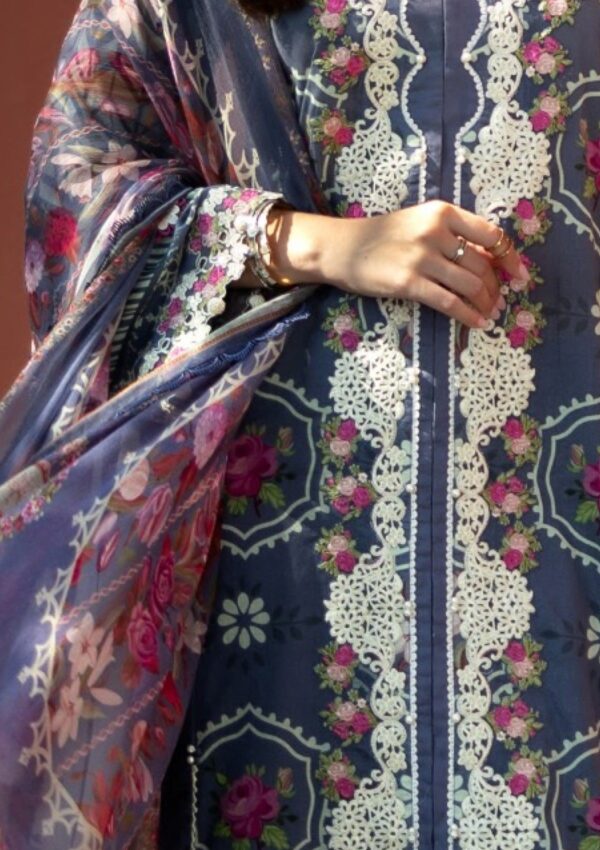 Elaf Premium Signature Embroidered Ets 4a Sylvie Lawn Collection