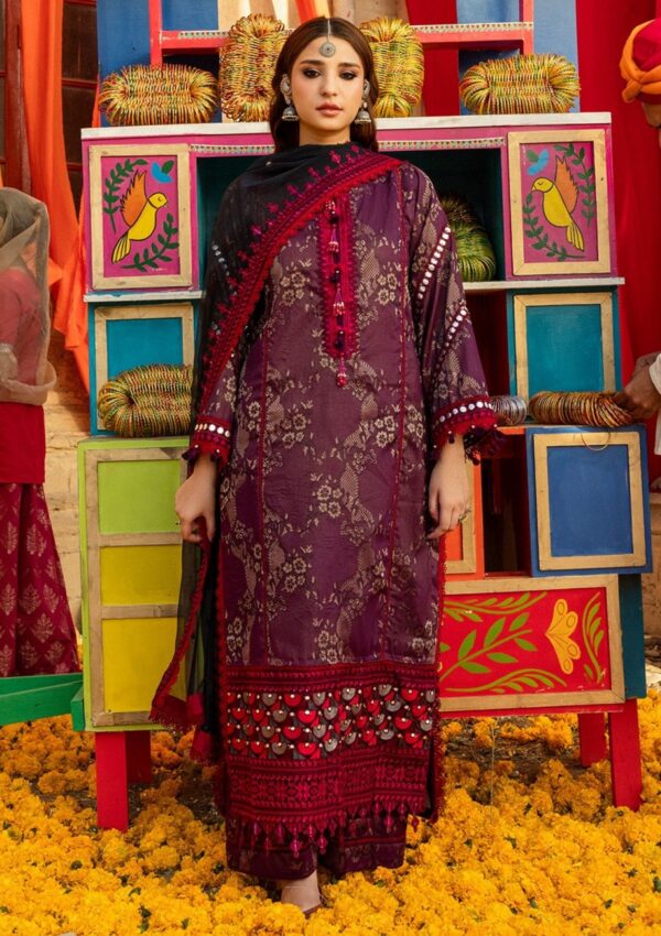 Al Zohaib Bandhani The Tales Of Jaipur Az 07 Lawn Collection