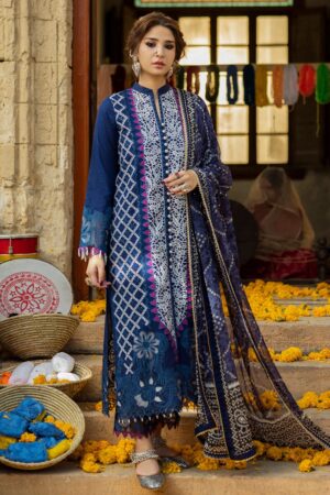 Al Zohaib Bandhani The Tales Of Jaipur Az 03 Lawn Collection