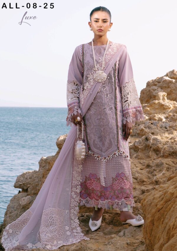 Alif Dastan Luxury Adl 08 Luxe Lawn Collection