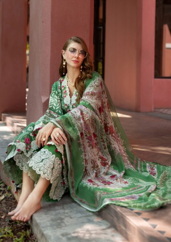 Elaf Premium Signature Embroidered Ets 4b Eden Lawn Collection