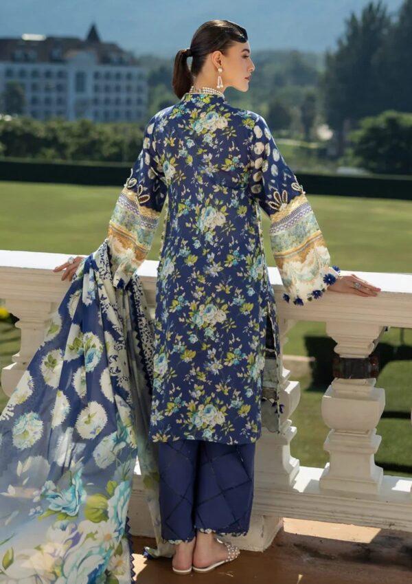 Elaf Premium Prints Epe 06b Ocean's Embrace Lawn Collection