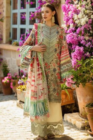 Elaf Premium Print Chikankari Elk 01b Giardino Lawn Collection