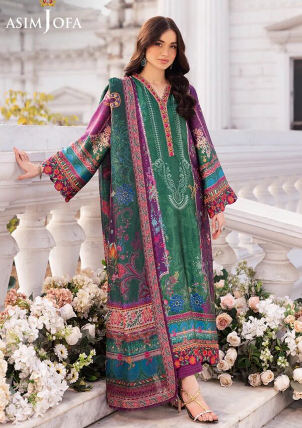 Asim Jofa Charmeuse Silk Ajrs 2 Formal Collection