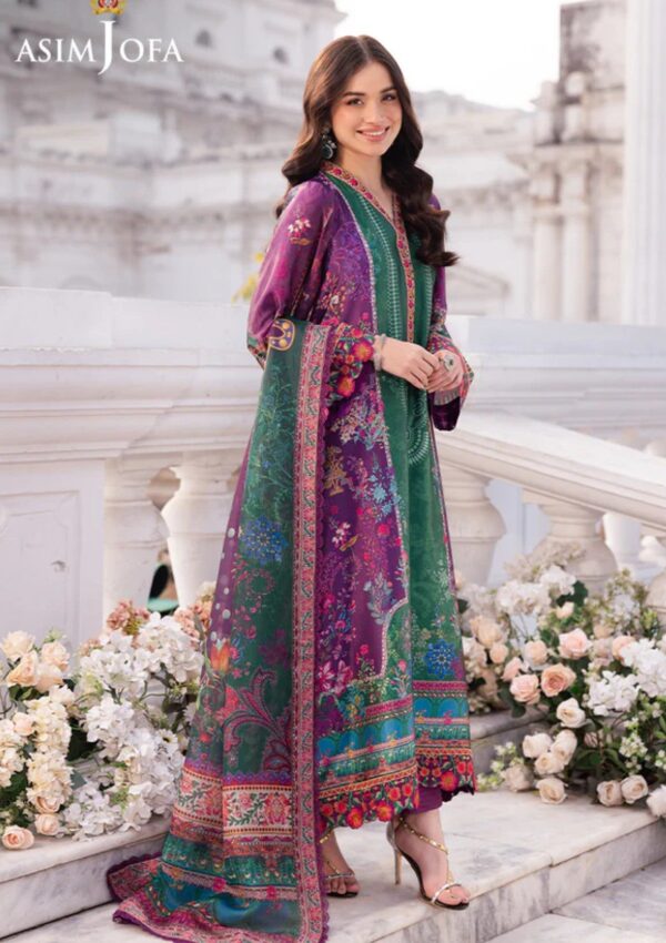 Asim Jofa Charmeuse Silk Ajrs 2 Formal Collection