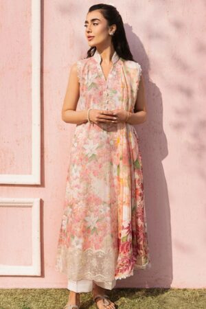 Cross Stitch Premium Almond Pink Lawn Collection