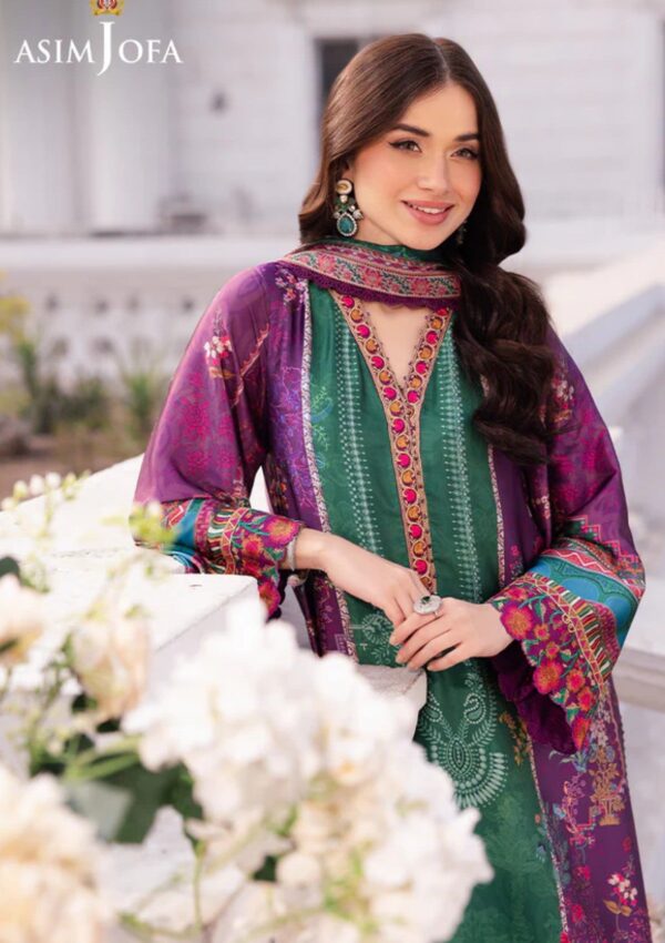 Asim Jofa Charmeuse Silk Ajrs 2 Formal Collection