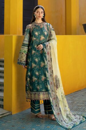 Elaf Premium Signature Embroidered Ets 7a Stay Curious Lawn Collection