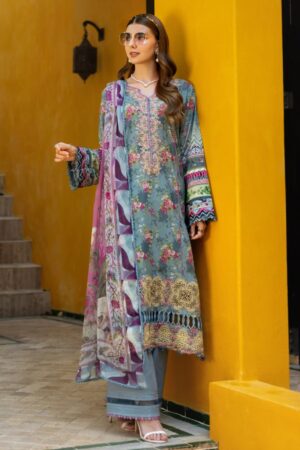 Elaf Premium Signature Embroidered Ets 7b Glory Lawn Collection