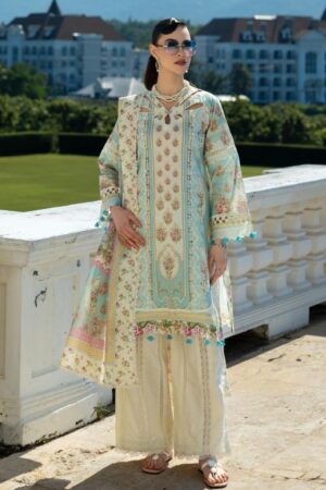 Elaf Premium Prints Epe 03b Dahlia Dream Lawn Collection