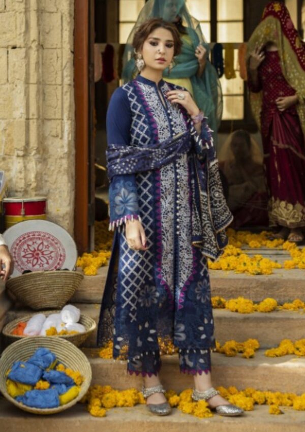 Al Zohaib Bandhani The Tales Of Jaipur Az 03 Lawn Collection