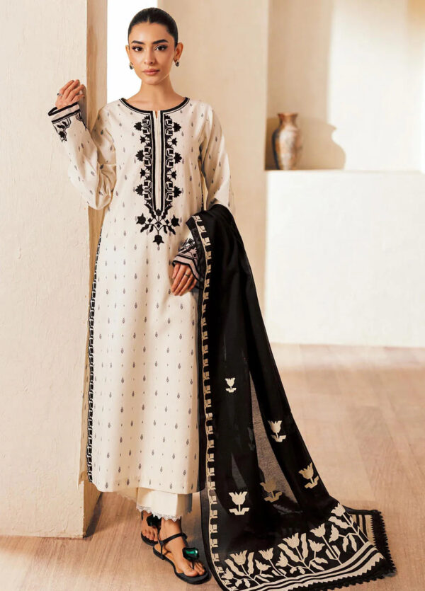 Rajbari Amari Embroidered Lawn Jacquard D 05 3pc Suit