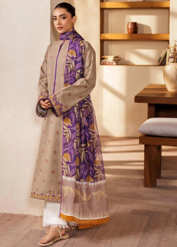 Rajbari Amari Embroidered Lawn Jacquard D 07 3pc Suit