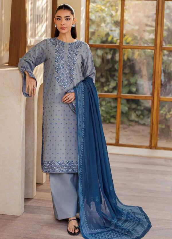 Rajbari Amari Embroidered Lawn Jacquard D 09 3pc Suit