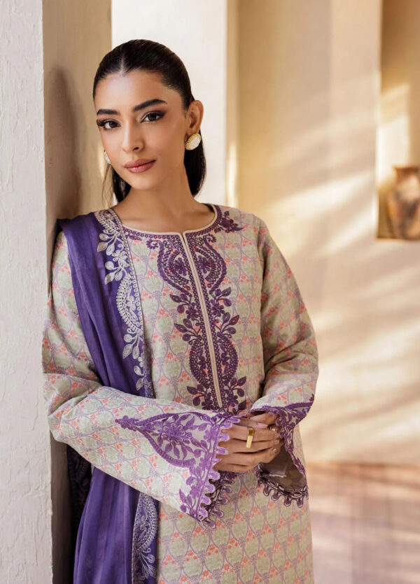 Rajbari Amari Embroidered Lawn Jacquard D 11 3pc Suit