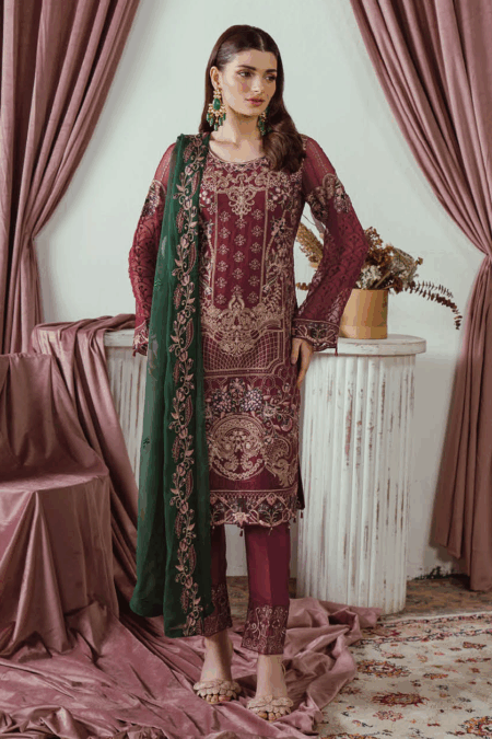 Ramsha Lxry Chffon F 2501