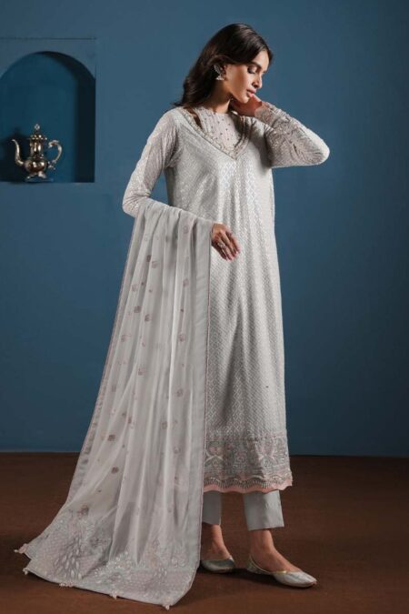 Zarqash Lakhnawi Festive Chiffon Zq 4a Noor