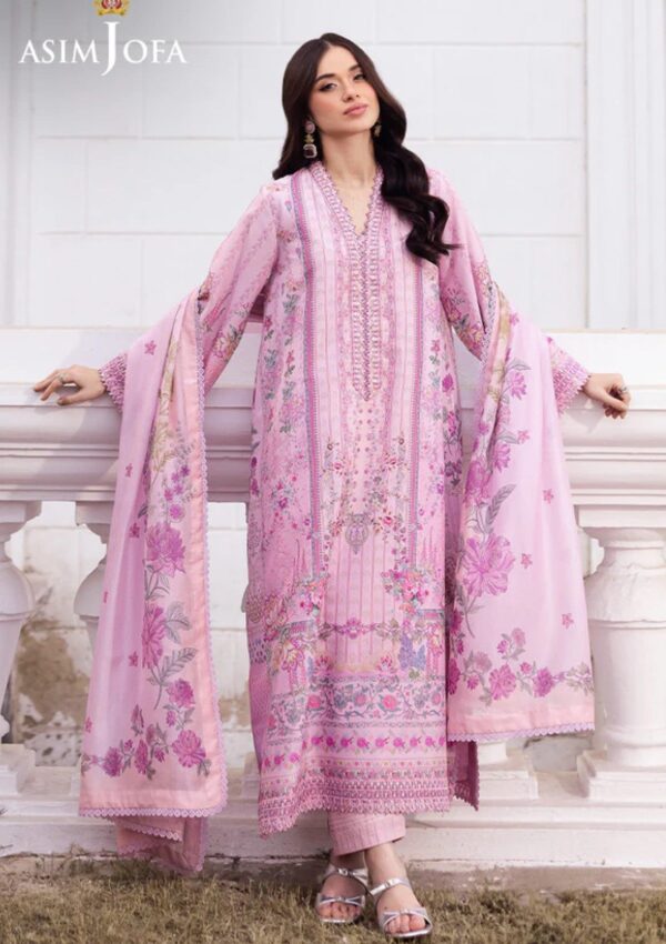 Asim Jofa Charmeuse Silk Ajrs 3 Formal Collection